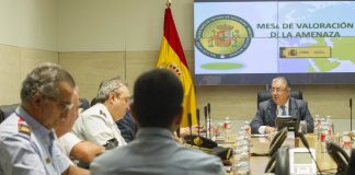 La Mesa de Valoración de la Amenaza Terrorista acuerda mantener el actual nivel de alerta 4 reforzado vigente en nuestro país