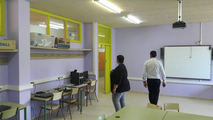 obras_colegios_caldelas Tui invierte más de 100.000 euros en obras de mantenimiento de distintos centro educativos