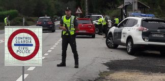 Control antiterrorista en Tomiño