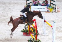 Gustavo Barroso gana el campeonato gallego de hípica celebrado en el Alto de San Cosme