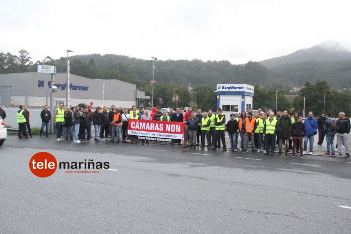 huelga_borgwarner Huelga indefinida en BorgWarner por la instalación de cámaras de vídeovigilancia en los puestos de trabajo
