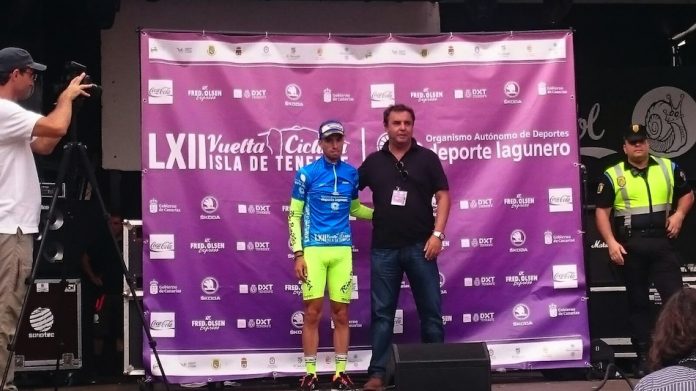 Triunfo de Nanclares en la primera jornada de la Vuelta Ciclista a la Isla de Tenerife