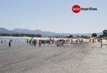 Las playas de A Ladeira y Santa Marta presenta de nuevo una calidad excelente del agua de baño