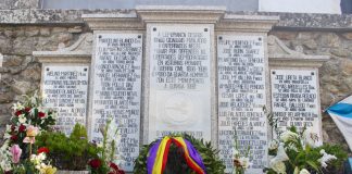 Sentida homenaxe aos asasinados polo franquismo na Guarda