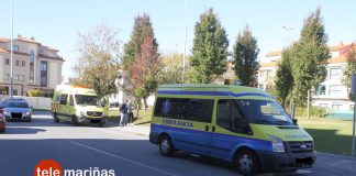 Un vecino de Baiona herido al colisionar su moto con una ambulancia en Sabarís
