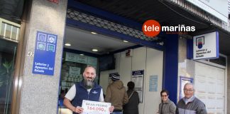 El Gordo de la Primitiva reparte 164.000 euros en A Guarda