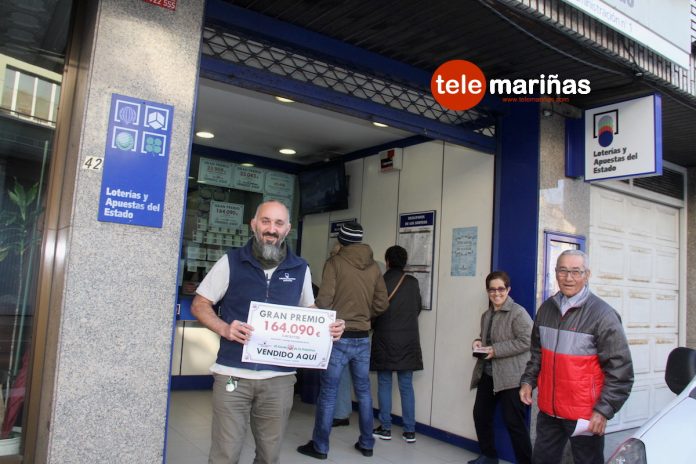 El Gordo de la Primitiva reparte 164.000 euros en A Guarda