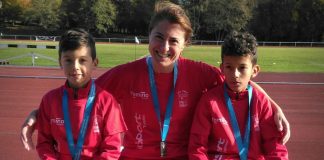 Dos oros y una plata en Lugo para el Atletismo Trega de Tomiño