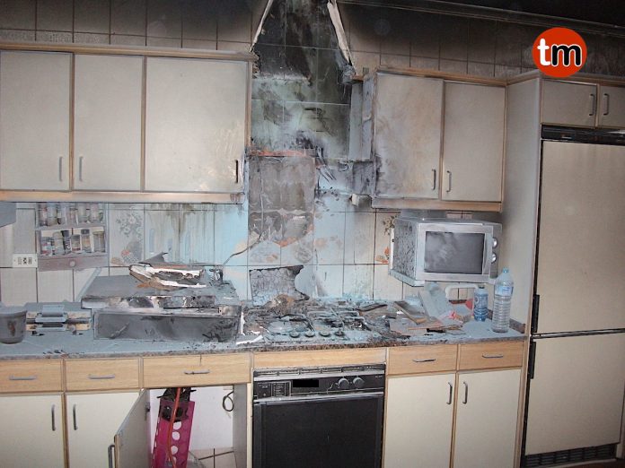 El GES de O Val Miñor sofoca un incendio en una vivienda de Nigrán