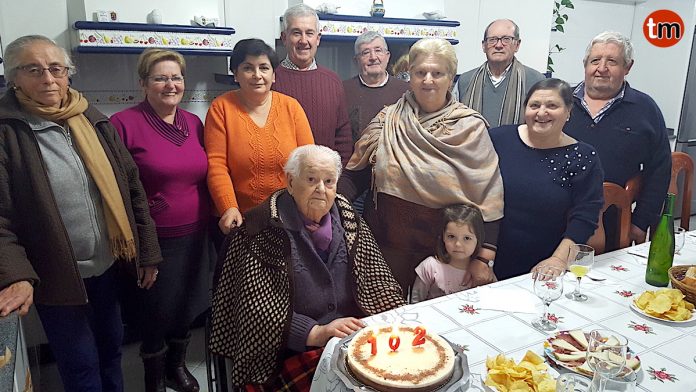 La abuela de Belesar cumple 102 años