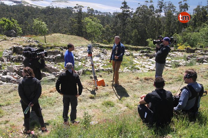 abc_monte_trega_aguarda La televisión norteamericana ABC graba un documental en el monte Santa Trega de A Guarda