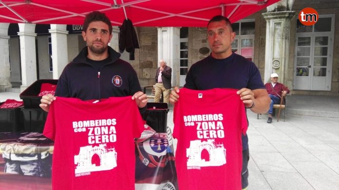 Los Bomberos de O Baixo Miño inician una campaña solidaria para los afectados de la tragedia de Paramos