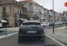 O BNG de Baiona urxe ó repintado da Avenida de Sabarís e a colocación de semáforos na PO-552