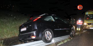 El pavimento deslizante pueden estar detrás de un aparatoso accidente en Sabarís