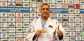 El jefe de la Policía Local de Baiona, bronce en el Campeonato de Europa Judo Veterano