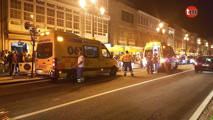 derrumbe_techo_restaurante_baiona Al menos cinco heridos al desplomarse un falso techo de un restaurante de Baiona