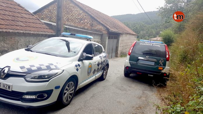 Detenido en Tui por un presunto delito de violencia de genero y tras atrincherase en su casa con una pistola