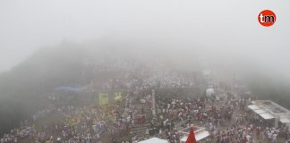 Ni el mal tiempo puede con las Festas do Monte