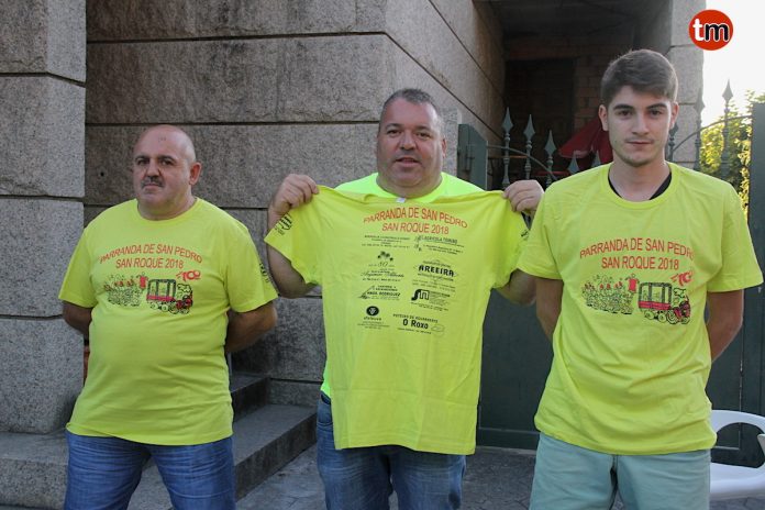 A la venta las camisetas de la parranda de San Pedro