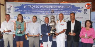 El Trofeo Príncipe de Asturias suelta amarras en Baiona
