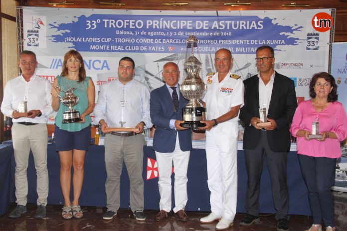 El Trofeo Príncipe de Asturias suelta amarras en Baiona