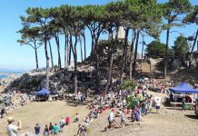 Baiona celebra la Romería de la Virgen de la Roca