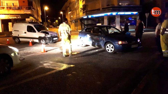 Dos técnicos y un jugador del Gondomar CF heridos en un accidente de tráfico