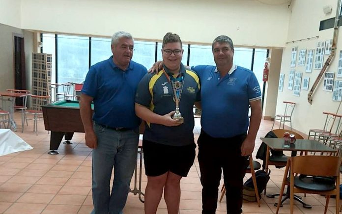 Camos acogió el campeonato de España juvenil de bolo celta