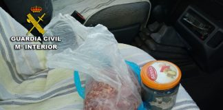 Detenidos dos cazadores de Oia con cebos envenenados