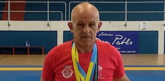 Tres medallas para el tudense Lino Martínez en los Juegos Europeos de Policías y Bomberos