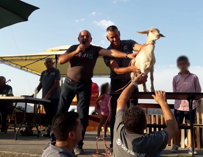 Más de 600 personas asisten a las pujas de San Miguel de Peitieiros