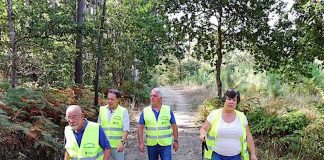 Veciños de Gondomar patrullan os montes da vila