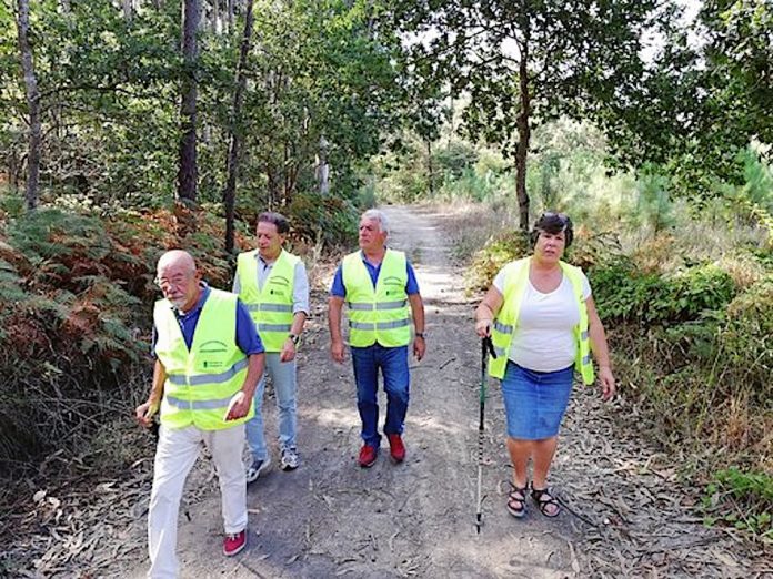 Veciños de Gondomar patrullan os montes da vila