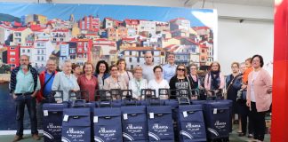 A Guarda sorteó 40 carros de compra