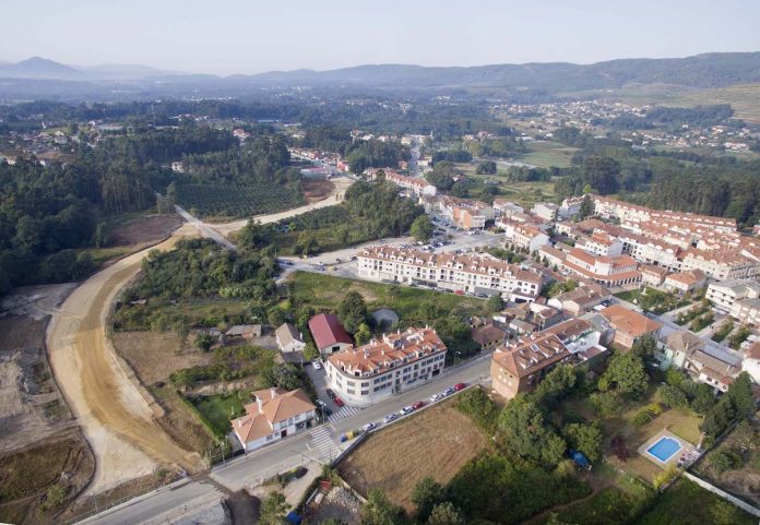 Rematan a primeira fase das obras da nova avenida-variante de Tomiño