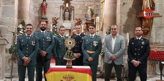 La Guardia Civil de Tomiño honra a su Patrona, la Virgen del Pilar