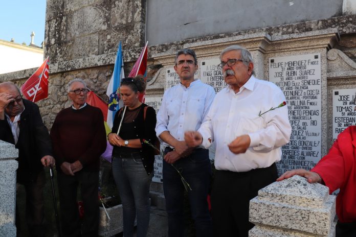 homenaxe_asasinados_campo_concentracion_camposancos Homenaxe en A Guarda aos asasinados no Campo de Concentración de Camposancos durante a Guerra Civil