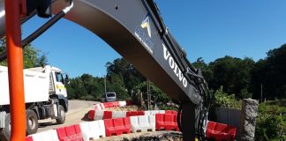 Diputación finaliza las obras de emergencia en el acceso a la Iglesia de Caldelas de Tui