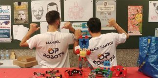 La programación y la robótica en la Feria de Empleo y Formación “Tecnoimaxín” de A Guarda