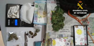 Detienen a un joven en Vincios por tráfico de drogas