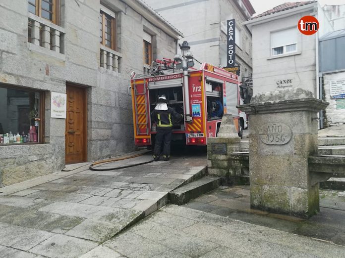 ges_falsa_alarma_baiona Una falsa alarma de incendio moviliza al GES de O Val Miñor en Baiona