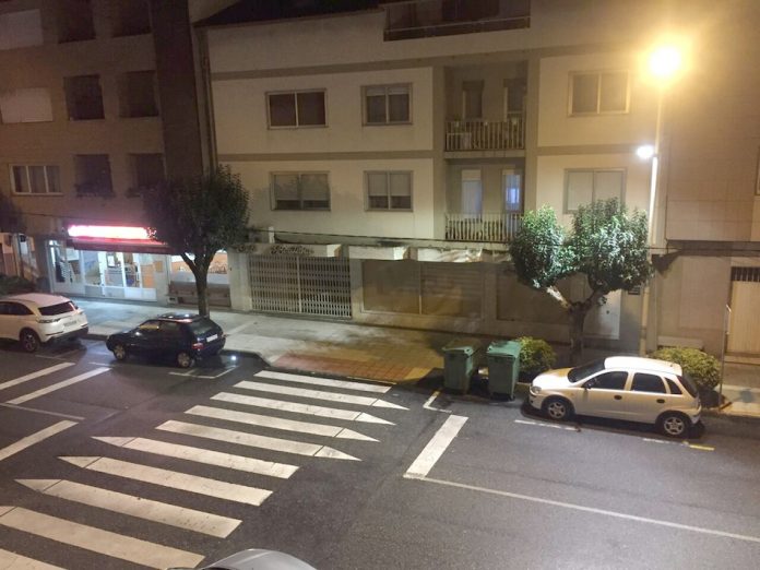 A Guarda mejora la seguridad peatonal con una nueva iluminación en los pasos de cebra