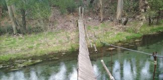 Oia reparará el puente colgante de Acevedo