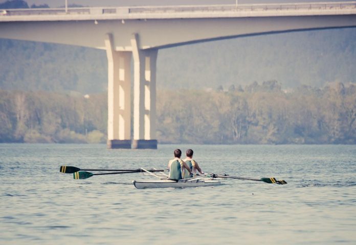 600 escolares de Tomiño se inician en la práctica del remo