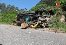 Campaña formativa sobre el uso seguro del tractor en el IES Antón Alonso Ríos de Tomiño tractor