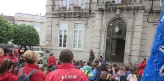 Alumnos del CEIP Souto de Donas realizan una visita guiada a Gondomar