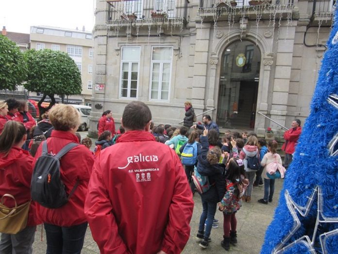 Alumnos del CEIP Souto de Donas realizan una visita guiada a Gondomar