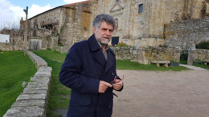 Gerardo Rodríguez , candidato del PSOE a la alcaldía de Oia