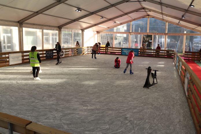 pista hielo a guarda