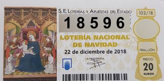 El 18.596 está dotado con 6.000 euros al décimo.